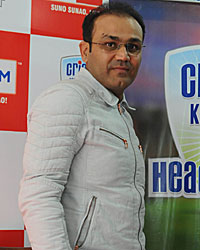 Virender Sehwag at Cricket Ka BIG Headquarter Show Launch