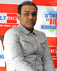 Virender Sehwag at Cricket Ka BIG Headquarter Show Launch