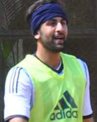 Ranbir Kapoor at Football Fever Grips Bollywood