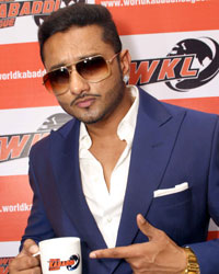 Yo Yo Honey Singh at Honey Singh Buys a Team in World Kabaddi League