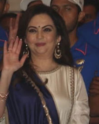 Mumbai Indians Celebrate Victory