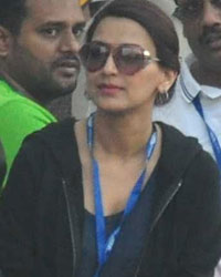 Sonali Bendre at Mumbai Marathon 2015