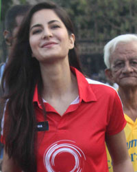 Katrina Kaif at Mumbai Marathon 2016