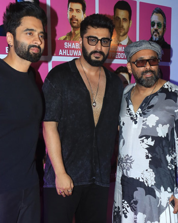 Jackky Bhagnani, Arjun Kapoor and Bosco Martis