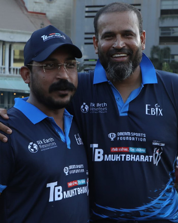 Chandrashekhar Azad and Yusuf Pathan