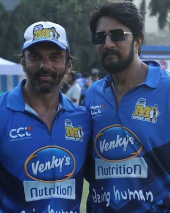 Sohail Khan and Kiccha Sudeep