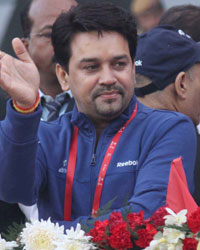 Rajyavardhan Singh Rathore and Anurag Thakur