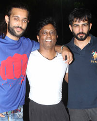 Akhil Kapur, Anand Kumar and Jay Bhanushali