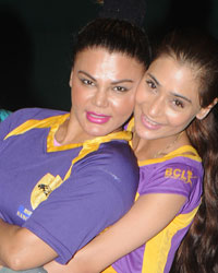 Rakhi Sawant and Sara Khan