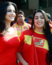 Sunny Leone and Charmy Kaur