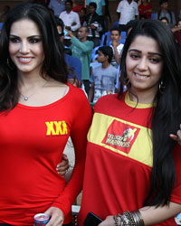 Charmy Kaur and Sunny Leone