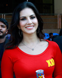 Sunny Leone and  Daniel Weber