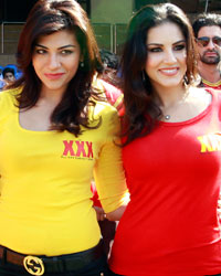 Archana Vijaya and Sunny Leone