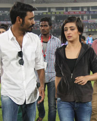 Dhanush and Akshara Haasan