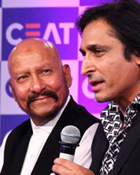 Syed Kirmani, Rameez Raja and V V S Laxman