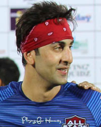 Celebrity football match between All Heart Football Club and All Stars Football Club, in Mumbai