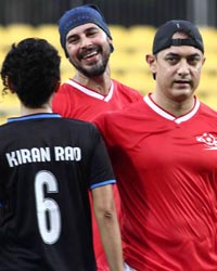 Kiran Rao, Dino Morea and Aamir Khan