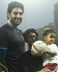 Abhishek Bachchan, Kiran Rao and Azad