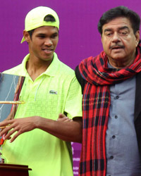 Somdev Devvarman and Shatrughan Sinha