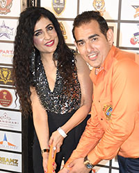 Shibani Kashyap with Wasib Peshimam