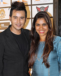 Aditya Singh Rajput with Pallavi Nair