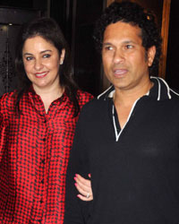 Anjali and Sachin Tendulkar