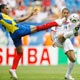 Hurtado battles for the ball with Saborio