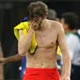 Smolarek walks off the field after their Group A World Cup 2006 soccer match against Ecuador in Gelsenkirchen