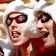 Switzerland fans wait for start of Group G World Cup 2006 soccer match between France and Switzerland