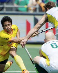 India vs Australia Hockey World Cup 2014