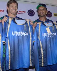 Interaction With Rajasthan Royal Team For IPL 8