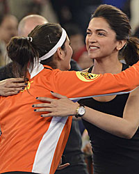 Sania Mirza and Deepika Padukone