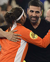 Sania Mirza and Akshay Kumar