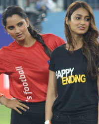 Lisa Haydon, Sania Mirza and Ileana D`Cruz