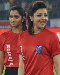 Sania Mirza and Kajal Aggarwal