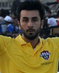 Ranbir Kapoor during Jolly Super Football 2015 in Surat