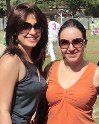 Amrita Raichand with Kehkashan Patel