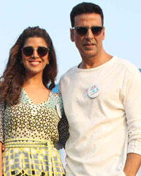 Nimrat Kaur and akshay Kumar