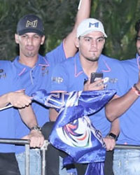 Mumbai Indians Celebrate Victory