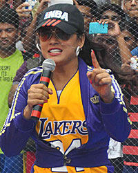 Neetu Chandra at NBA Jam