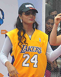 Neetu Chandra at NBA Jam