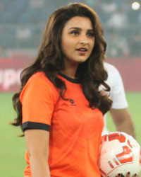 Parineeti Chopra at  Delhi Dynamos Vs Chennai ISL match