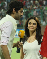 Gaurav Kapur and Preity Zinta