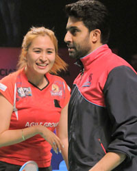 Jwala Gutta and Abhishek Bachchan