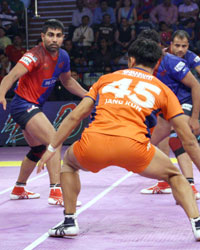 Pro Kabaddi League Match Delhi Vs Kolkata