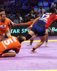 Pro Kabaddi League Match Delhi Vs Kolkata