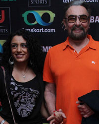 Parveen Dusanj and Kabir Bedi