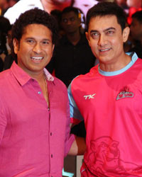 Sachin Tendulkar and Aamir Khan