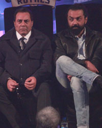 Dharmendra and Bobby Deol