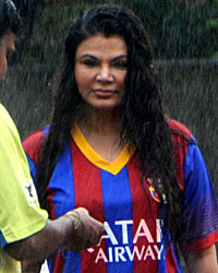 Rakhi Sawant and Brazilian singer Carlyta Mouhini